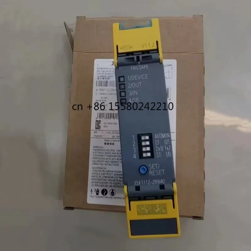 2026 hot for 3SK1112-1BB40 SIRIUS Safety Relay 24VDC Safety Monitoring Relay