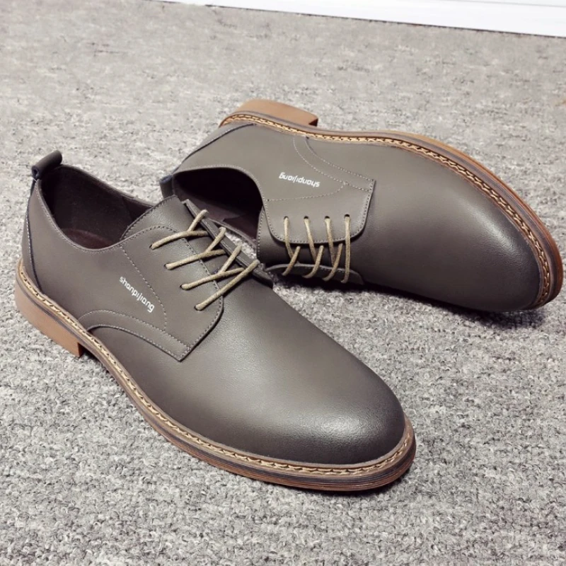 6 CM Man Elevator Leather Casual Shoes Hidden Heel Male Lift Inserts Height Increasing Men Brogue Loafers