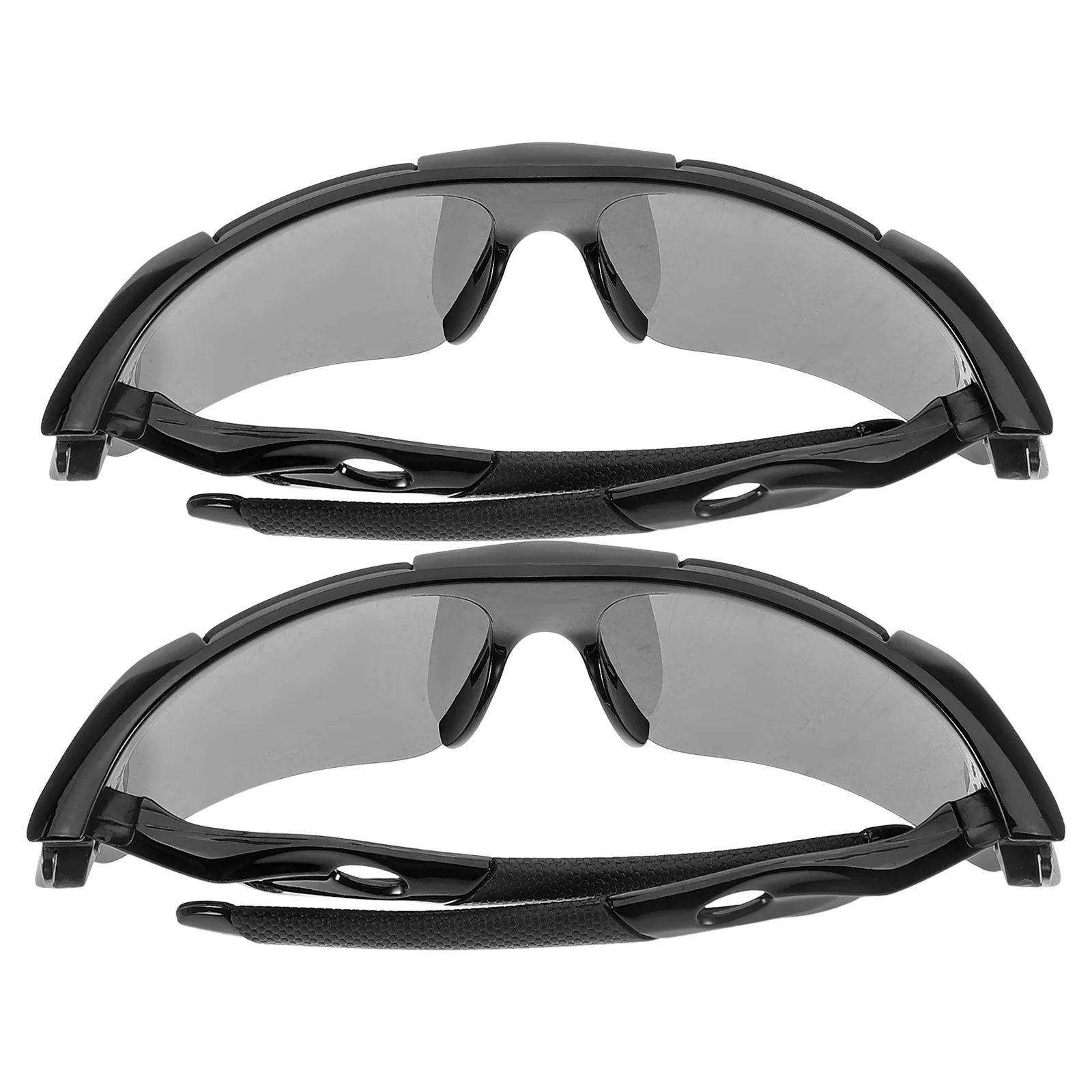 

2pcs Mountaineering Sunglasses Men Women Cycling Sports Fishing Golf Windproof Durable PC Material Outdoor Bike Riding