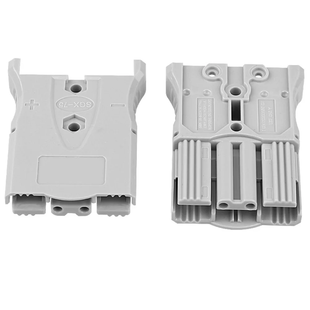 1/2pcs 75A 600V For Connector For Caravan Trailer Industrial Vehicle Connector Accessories Easy Installation