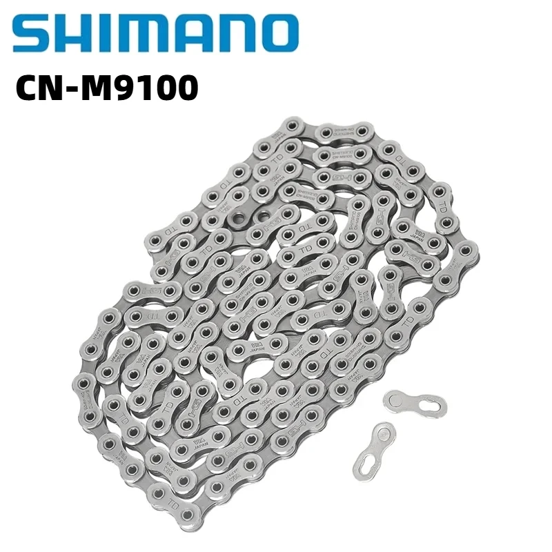 Original SHIMANO XTR CN-M9100 chain 12 Speed MTB Mountain Bike Chain M9100 126L with Quick Link