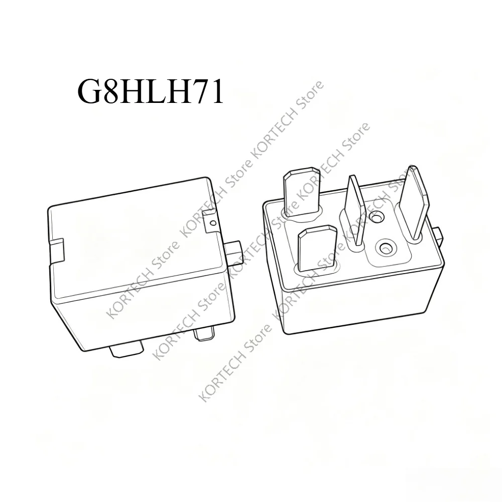 2PCS/LOT Car Air ConditioningDC Relay G8HL-H71 12V G8HL H71 For Honda Accord CRV Front Fan A/C For CR-VC