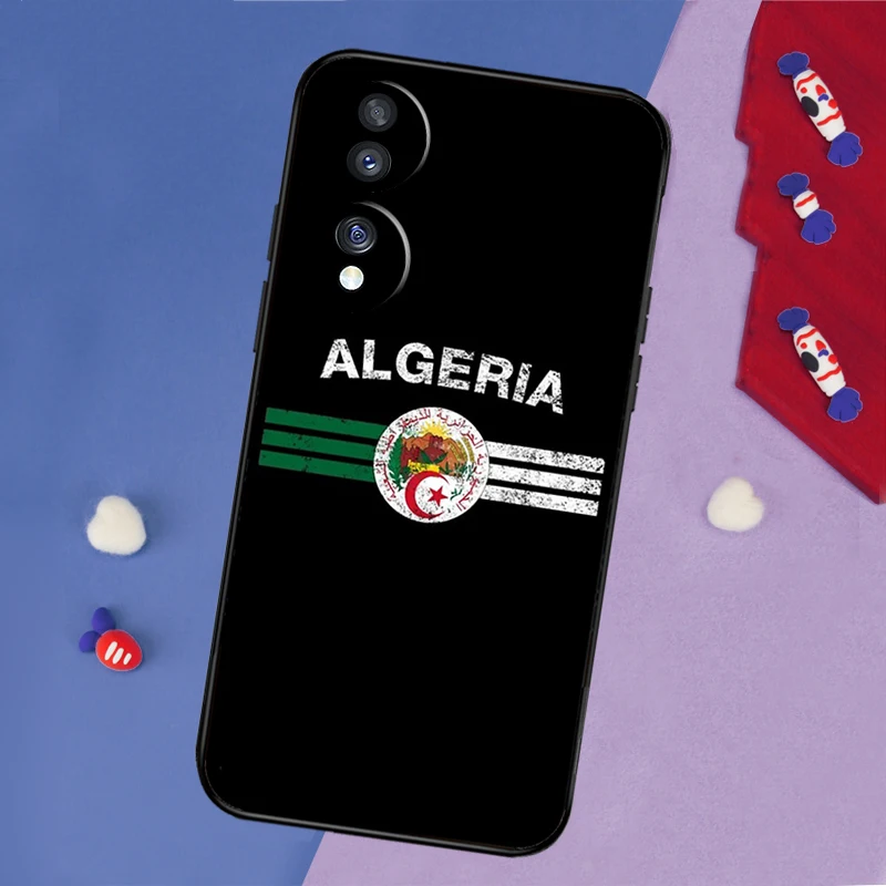Algerian Emblem Algeria Flag Case For Honor Magic 7 Pro 5 6 Lite Honor X8b X9a X8a X8 X9 X9c X9b 50 70 90 200 Lite Cover