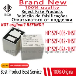 10pcs/lot HF152F/012-1HST HF152F/024-1HST HF152F/005-1HST DIP-4 New Original Power Relay HF152F-012-1HST HF152F-024-1HST