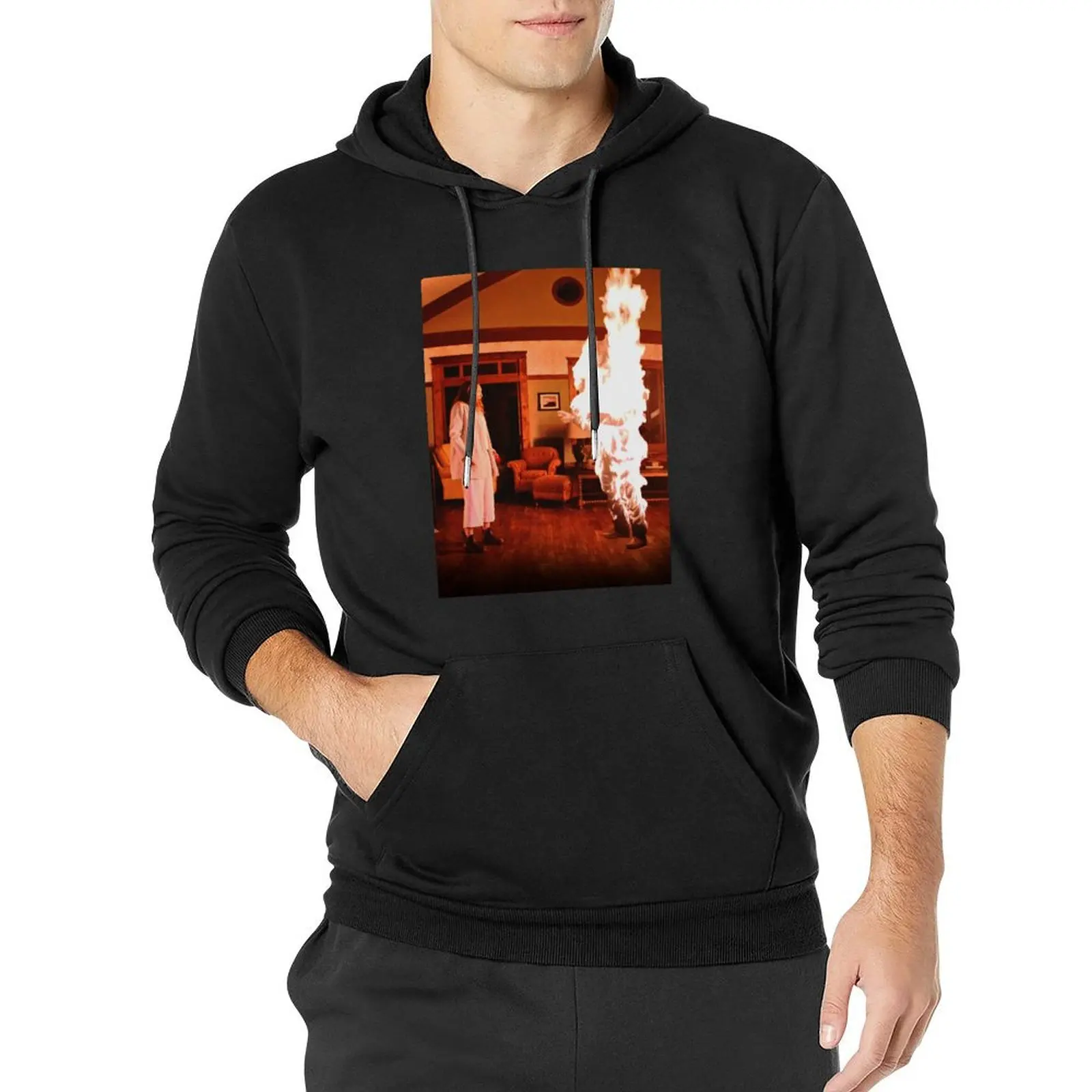 Hereditary dad burning horror Pullover Hoodie autumn mens clothes new hooded tee