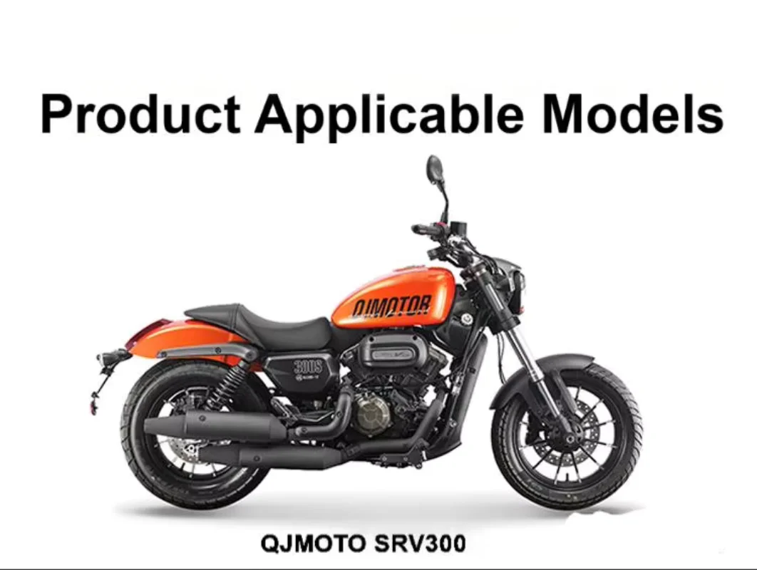 【Good quality】For QJMOTOR SRV300 windshield accessories Retro small windshield Special car dedicated modified bracket