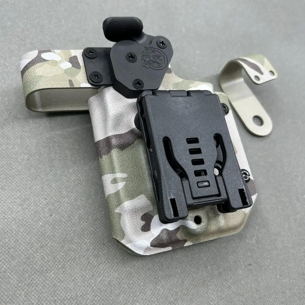 Outdoor Tactical Quick-release Mobile Phone Holster MOLLE System Belt Tool Kit, Thumb Lock Buckle