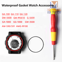 Watch Seal Dust Ring  Silicone ring For Casio G-SHOCK GA-2100 GA110/100 DW-5600 GG1000 Waterproof ring Gasket Watch Accessories