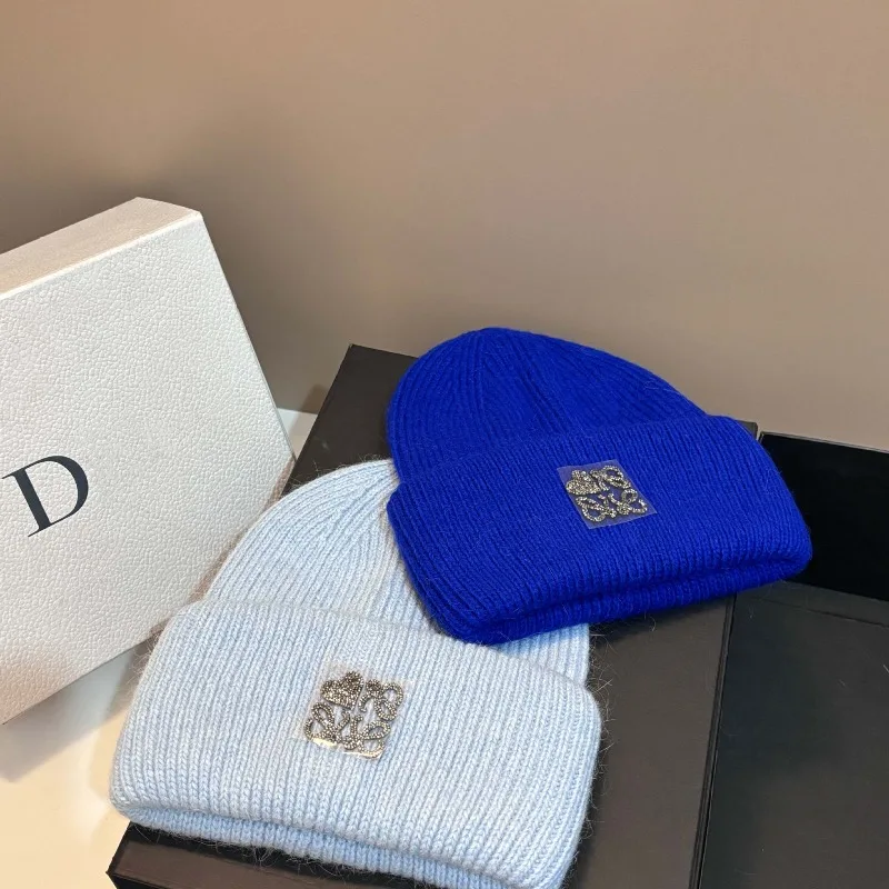  قبعة شتوية فاخرة مزدوجة الطي 2025 للنساء فائقة النعومة من القطيفة قبعة شتوية حرارية للأذن أنيقة وبسيطة شحن مجاني #3