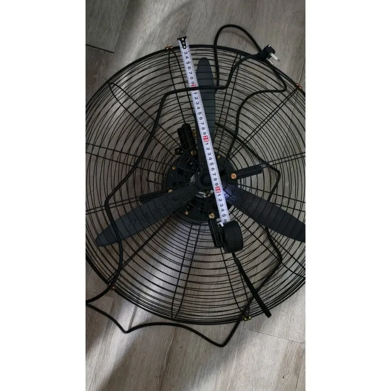 

Wall mounted electric fan, high-power industrial fan, powerful factory workshop household horn fan