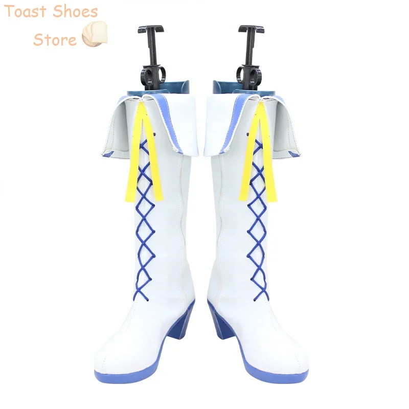 Game Honkai Impact 3 School Idol Yae Sakura Cosplay Shoes PU Leather Shoes Halloween Carnival Boots Prop Costume Prop