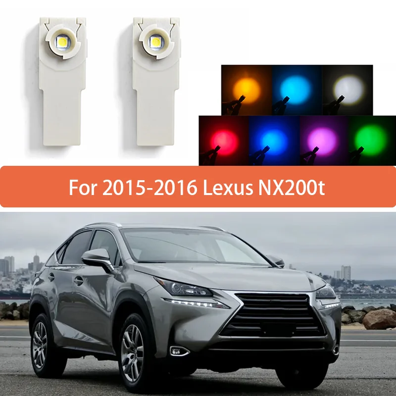 

Для Lexus NX200t 2015-2016, внутренняя ножная лампа с проводом, внутреннее декоративное освещение, подсветка, соединитель, лампа для перчаточного ящика
