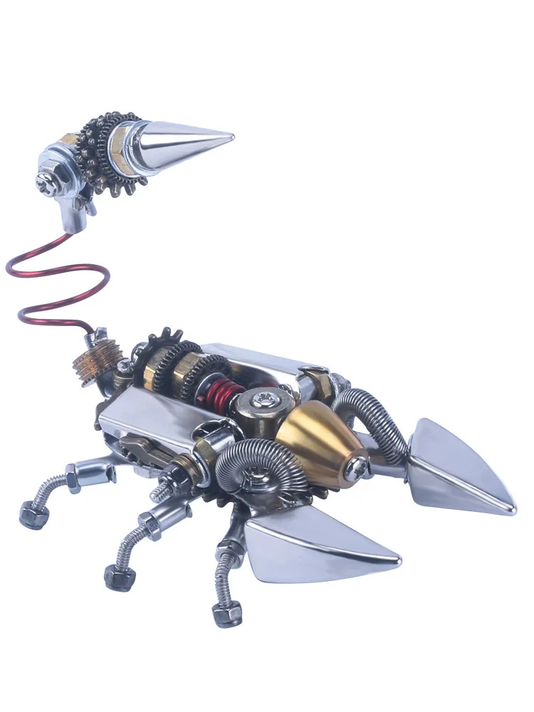 

Mechanical Insect Semi-finished Model Mecha Pure Manual Assembly Creative Decoration Birthday Gift Toy DIY Precision Model