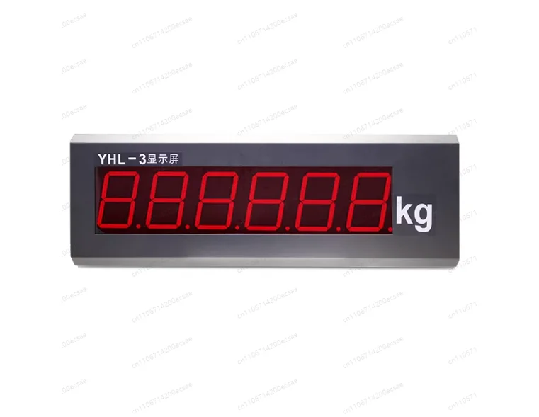 Large Screen Weight Display Indicator for Truck Scale Industrial Bright LED Waterproof Compatible
