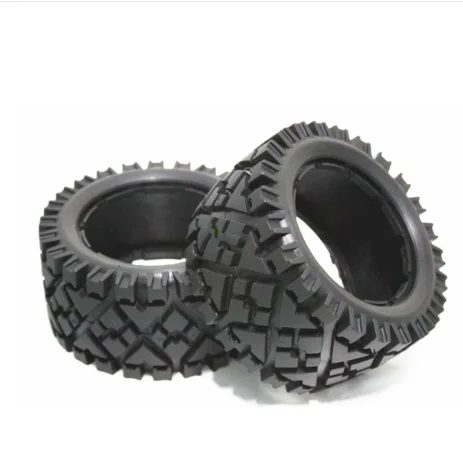 Alle Terrian Voor Of Achter Tire Set Voor 1/5 Hpi Rofun Rovan Kingmotor Baja 5B Rc Auto Speelgoed Onderdelen