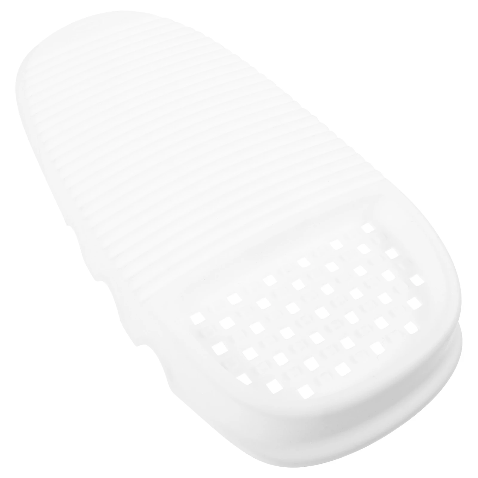 

Mini Grey Washboard Durable Portable H Washing Board Travel Laundry Cleaning Tool Small Size Non Slip Design Stylish