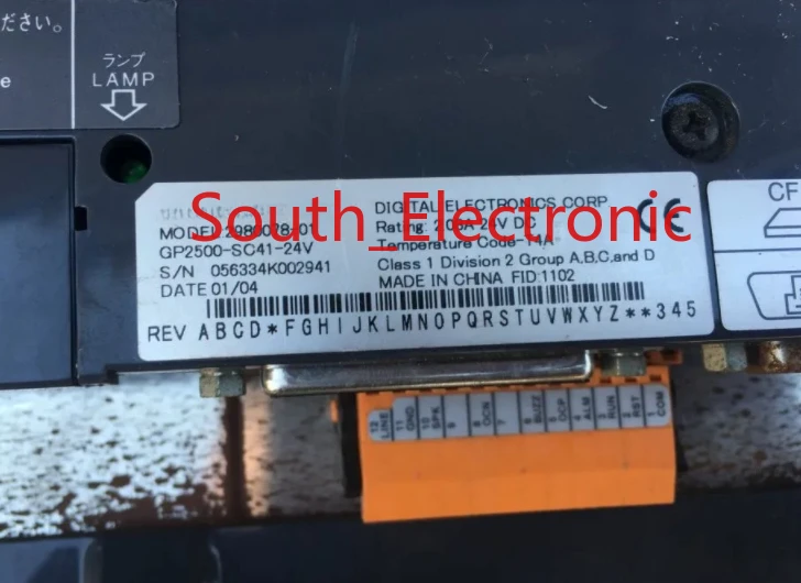 GP2500-SC41-24V  touch screen   , In good working condition, free shipping  a