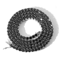 EUREKA 2025 Hip Hop Copper Tennis Chain Necklace Zirconia Necklace Drop Shipping Luxury Jewellery