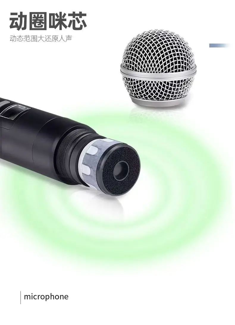 Shure GLXD 4 BETA 58A Wireless Microphone Set 2 Handheld Microphones Dynamic Professional Handheld Party Stage Karaoke640-690MHZ