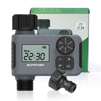 Garden Smart LCD Display Irrigation Timer Rotating Project Adjustment Children Lock Rain Delay Automatic Watering Control System