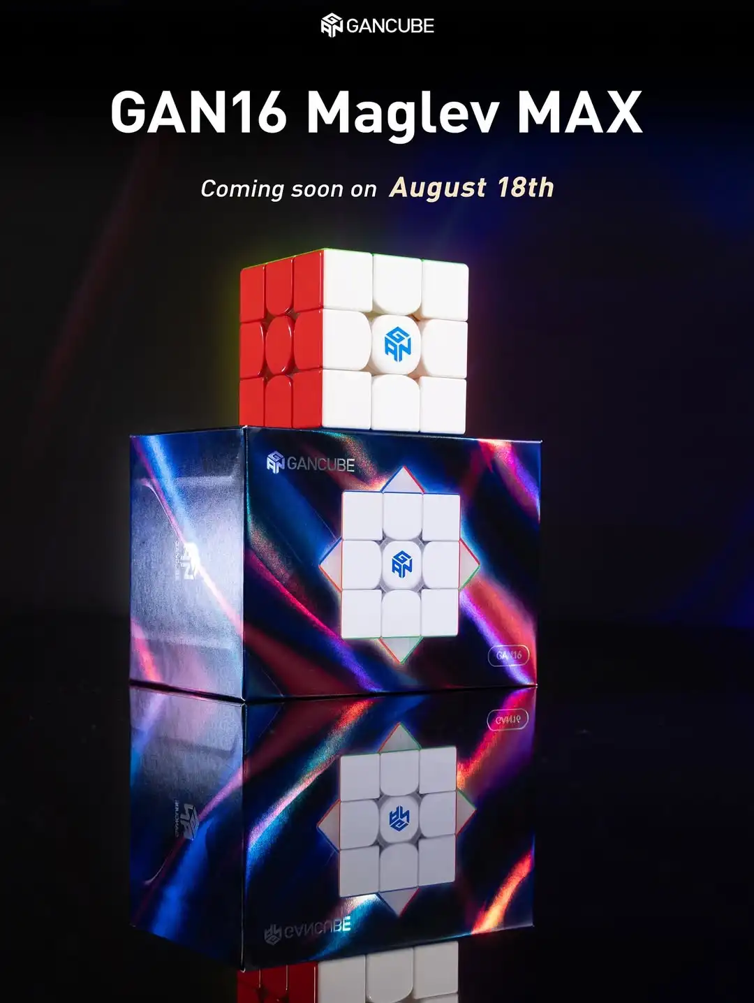 

GAN16 Maglev MAX UV Gan 3x3 Cube 3x3 Magnetic Cube Flagship Cube Professional Competition Magico Puzzle Toy for Children