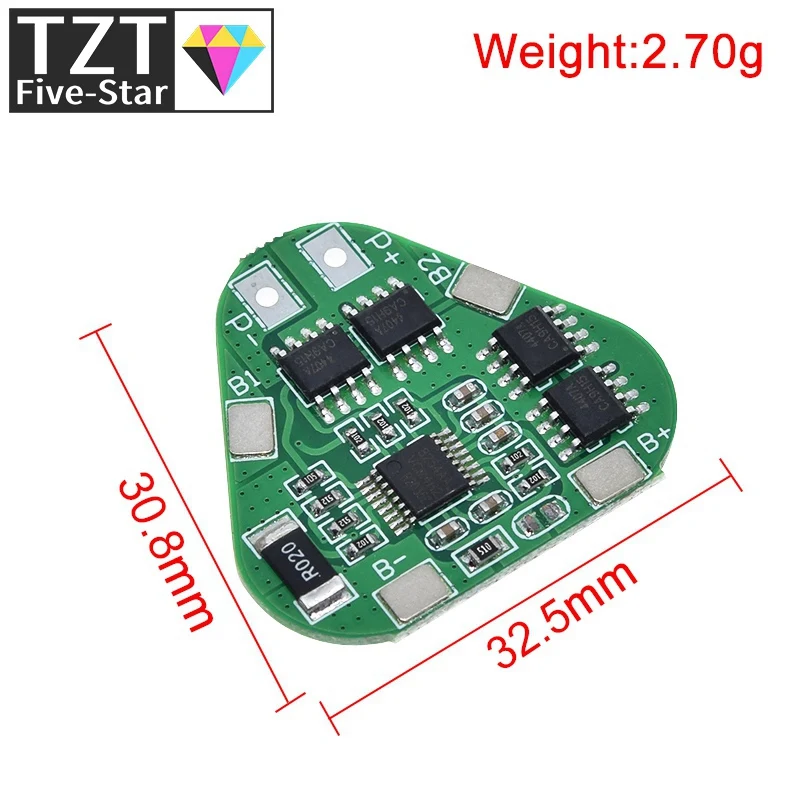 3S 12V 18650 Lithium Battery Protection Board 11.1V 12.6V overcharge over-discharge protect 8A 3 Cell Pack Li-ion BMS PCM PCB