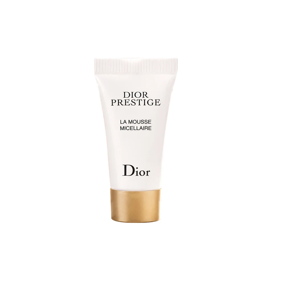 Dior Prestige La Mousse Micellaire 5g Mini Micellar Foam Cleanser Makeup Removing Rose Extract Softening