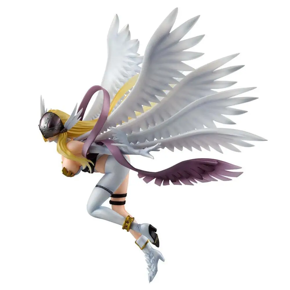 Official Genuine In Stock Megahouse Gem Angewomon Yagami Hikari Figure Anime Digimon Adventure Model Boxed Toy view 4