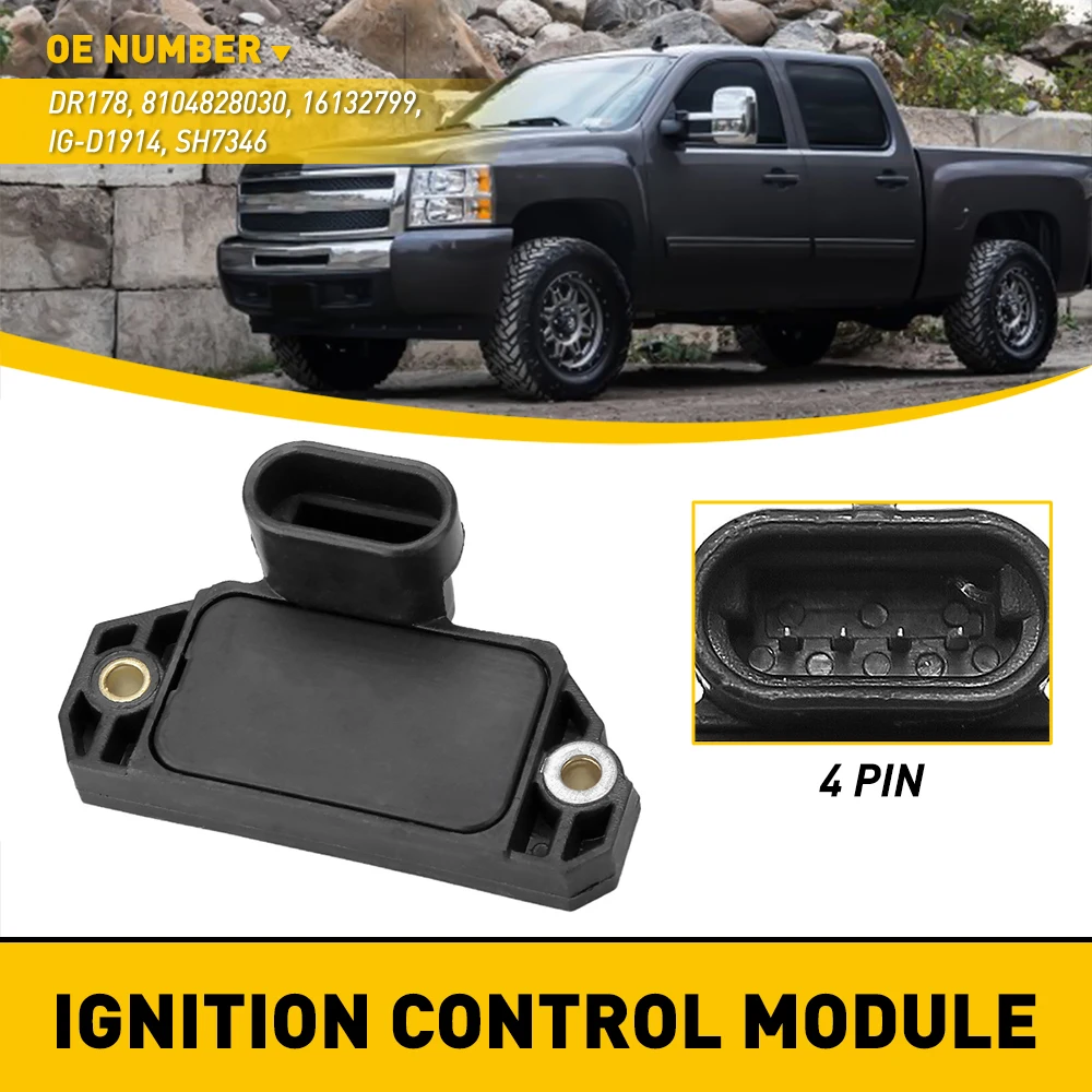 Ignition Control Module Fits For BUICK ROADMASTER V8 CADILLAC ESCALADE V8 CHEVROLET CAMARO V8 CAPRICE V6 V8 GMC PICKUP YUKON V8