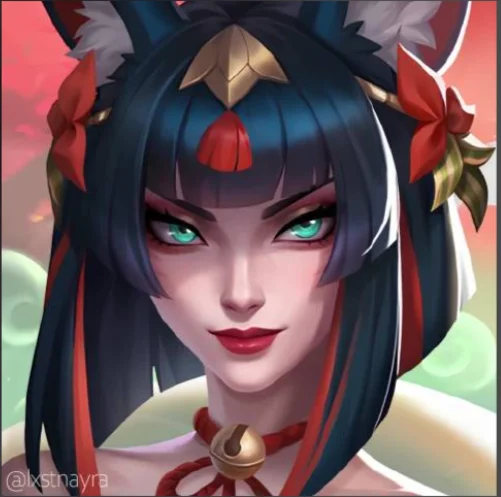 

Irelia H Ahri Spirit Blossom Springs парик Ари парик косплей парик