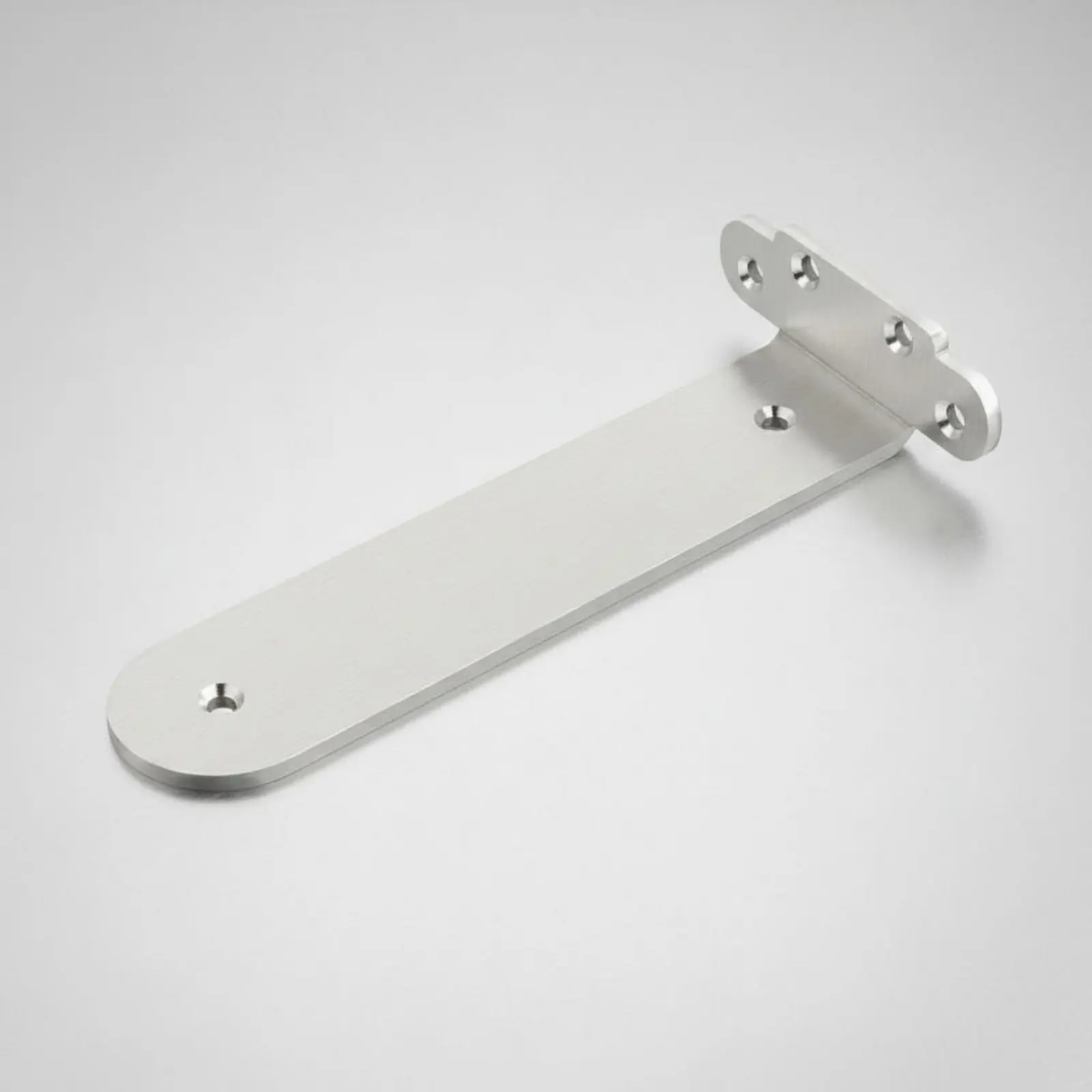 Stainless Steel Shelf Bracket Solid Construction Heavy Duty Wall Bracket Corner Brace Indoor Outdoor Use Brushed Finish