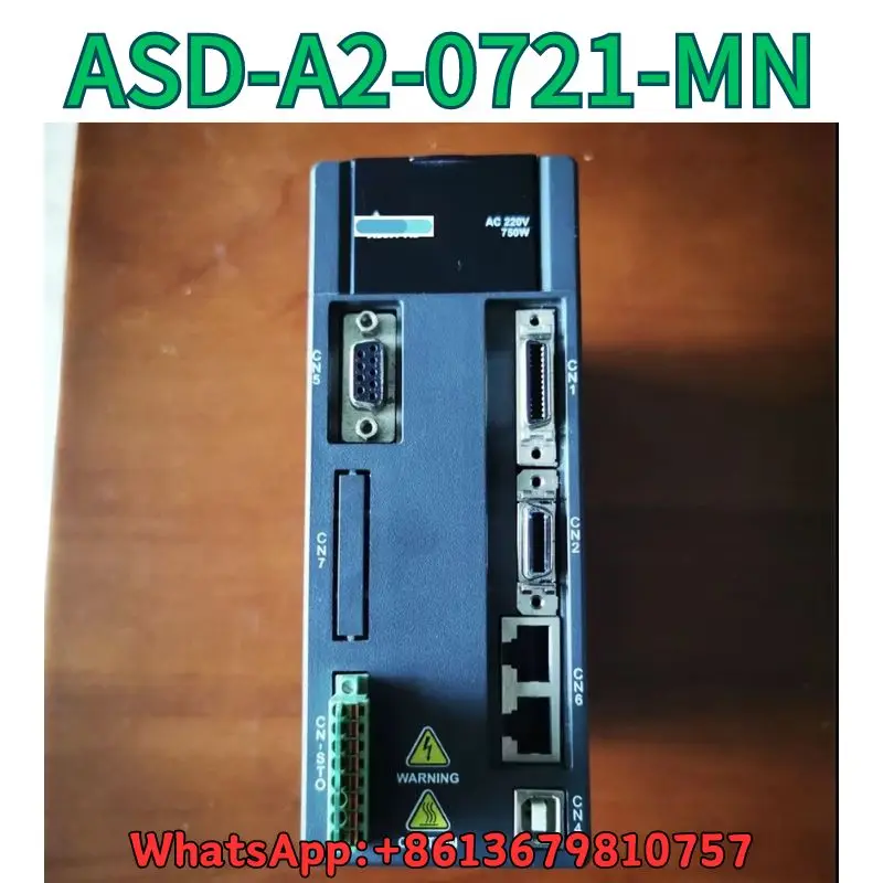 

Used Servo driver ASD-A2-0721-MN test OK Fast Shipping