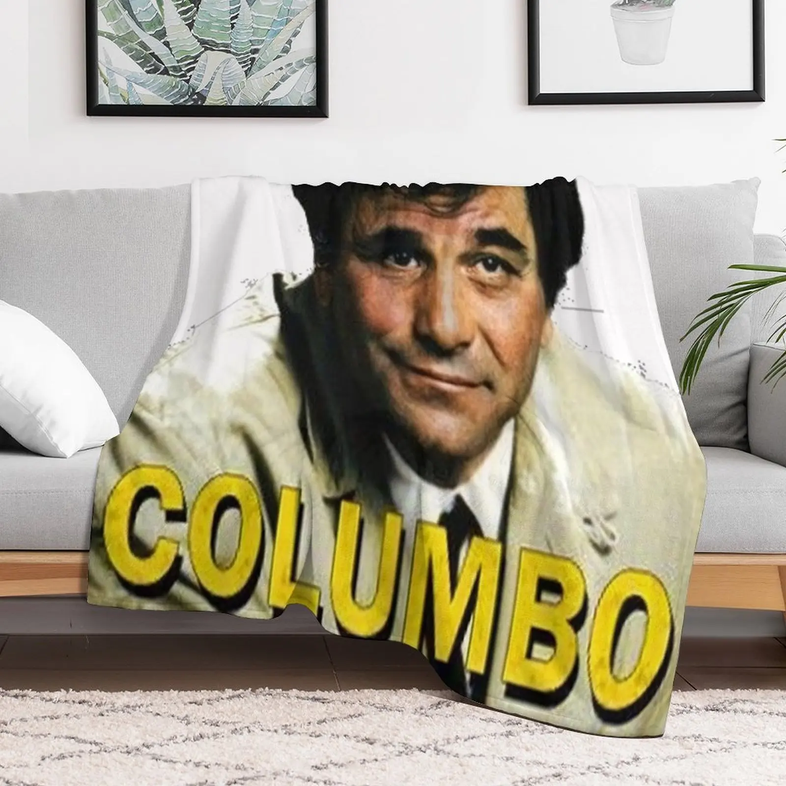 Columbo Throw Blanket Winter beds Nap Blankets