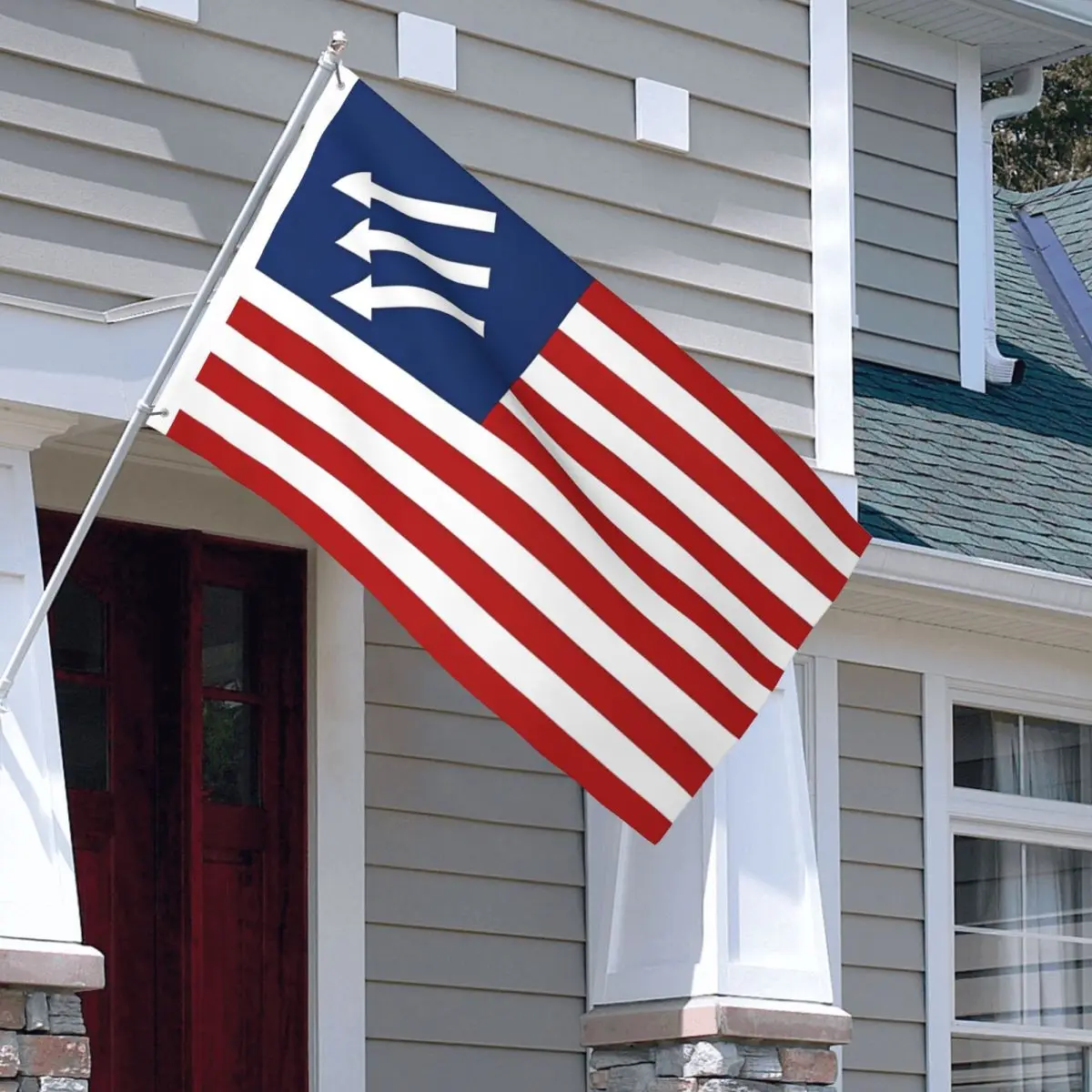 Anti Fascist American Flag Flag Outdoor Banner Polyester Decoration Double Sided 60x90 90x150cm Flags