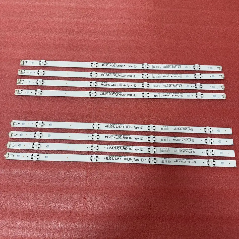 Lskjzzn Striscia di retroilluminazione a LED 4+5 lampade Compatibile for TV LG 49 17Y 49UJ65_A_27LED 49UJ630 49LJ614V 49UJ634V 49UJ670 49UJ651V 49UJ701V Lskjzzn Striscia di retroilluminazione a LED 4+5 lampade Compatibile for TV LG 49 17Y 49UJ65_A_27LED 49UJ630 49LJ614V 49UJ634V 49UJ670 49UJ651V 49UJ701V