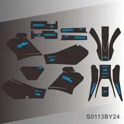 For YAMAHA TTR 250 TTR250 2006 2007 2008 2009 Graphics Decals Stickers Motorcycle Background