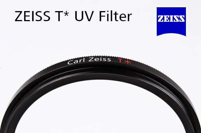 عدسة حماية مرشح Carl Zeiss T* UV 95mm طلاء مضاد للانعكاس بالأشعة فوق البنفسجية لكانون lente
