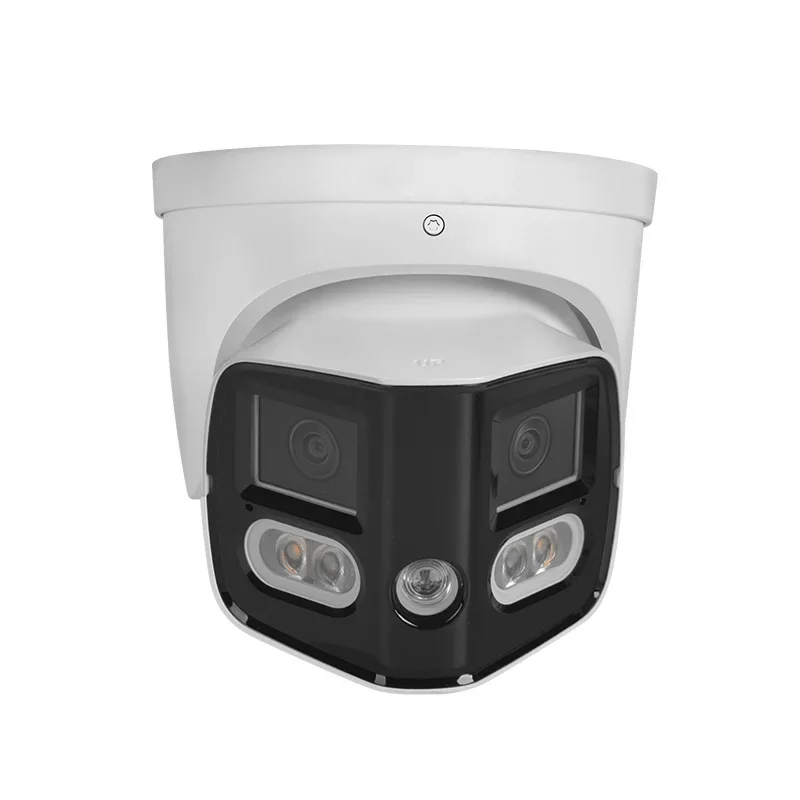 

IPC-PDW3849-A180-AS-PV 8 МП 180 ° Панорамная двусторонняя связь с двумя объективами TiOC SMD4.0 Colorvu IP