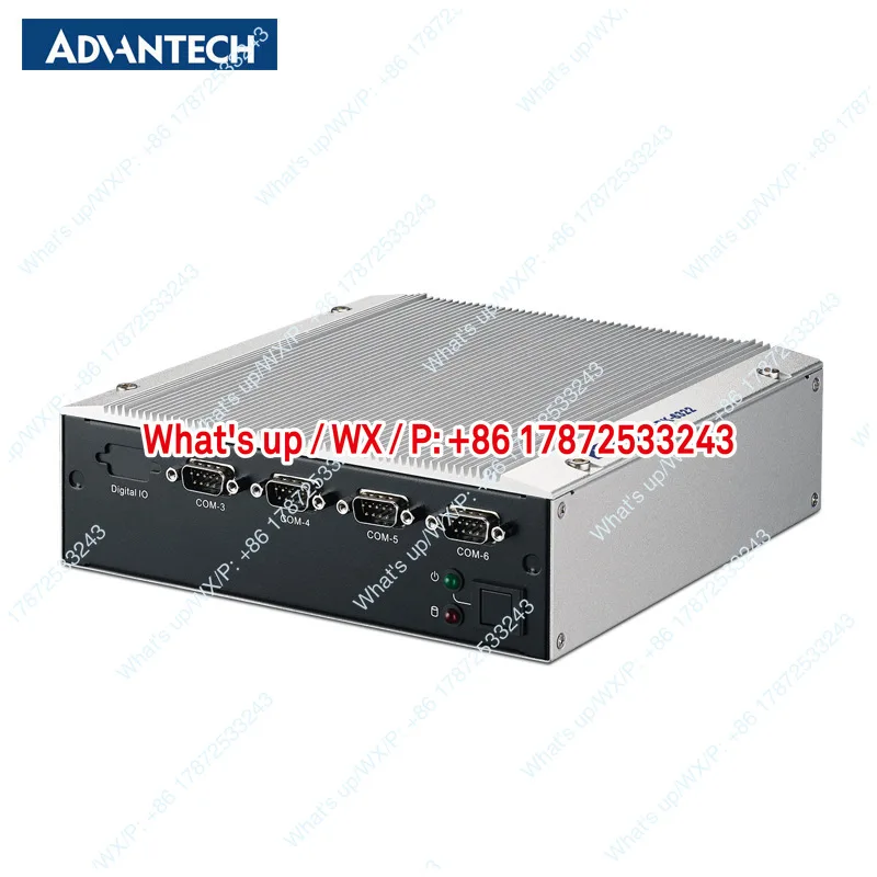 Fanless embedded industrial computer ARK-6322 with independent dual display, equipped with 6COM and 8USB rich I/O