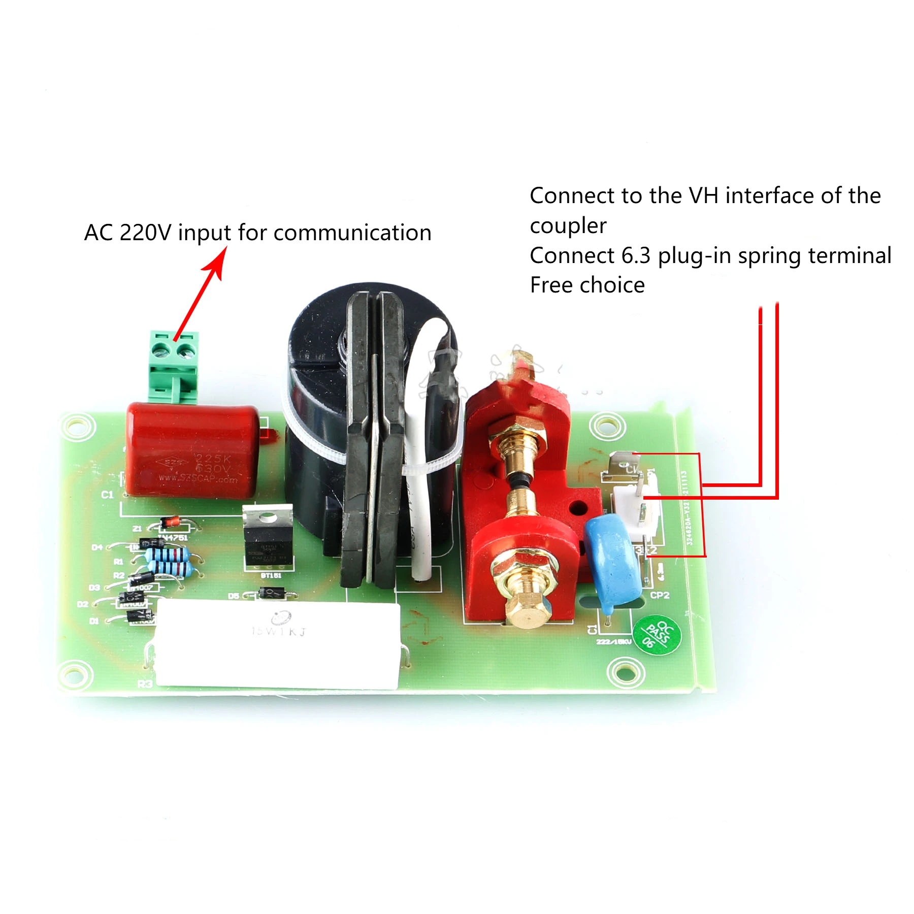 AC220V Input High Frequency Board Arc Ignition Board Plasma TIG Welding Modification