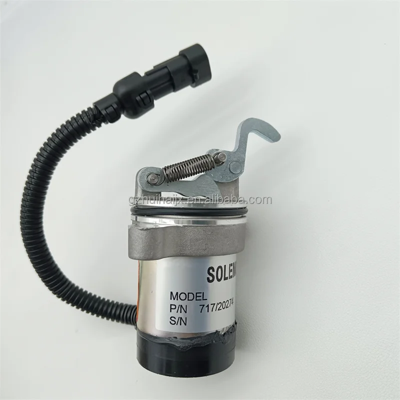 High Quality Parts 12V Fuel Shutoff Solenoid Valve 717/20274 04103808 For F3L F3M F4L 1011 2011 Engine Stop Solenoid 71720274