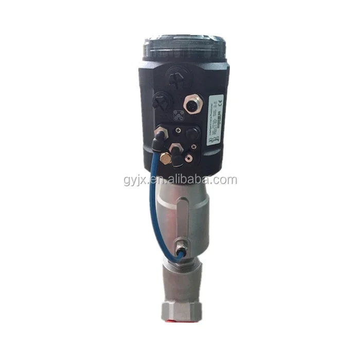 Stainless Steel Penumatic Intelligent angle seat Valve 1 inch Proportional control valve 4-20 mA