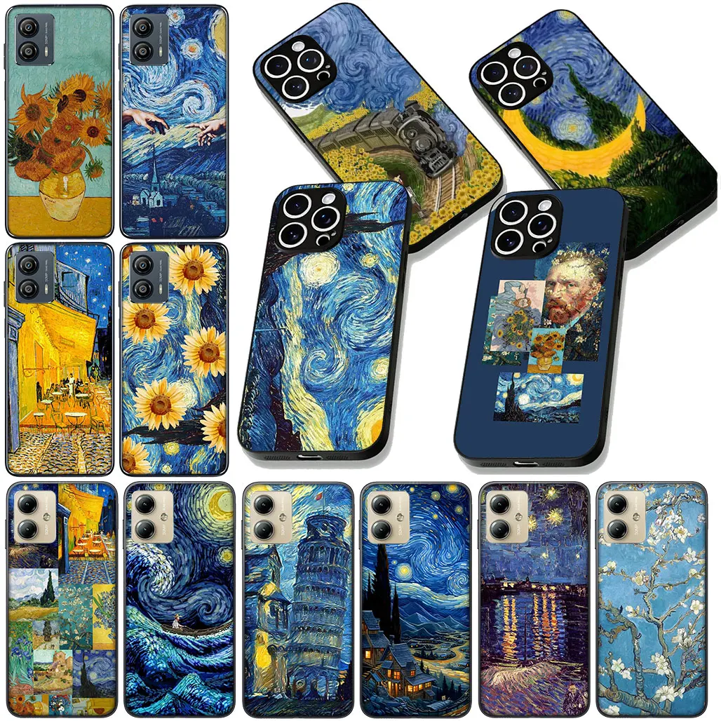Чехол для телефона Van Gogh Starry Night Painting, чехол для Samsung Galaxy S25 S24 S23 FE Plus Ultra S7 Edge A16 A15 A25 5G Чехол для телефона Van Gogh Starry Night Painting, чехол для Samsung Galaxy S25 S24 S23 FE Plus Ultra S7 Edge A16 A15 A25 5G