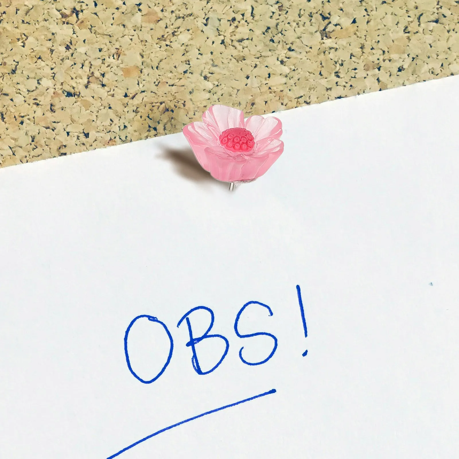

10 pcs Flower Thumbtacks Cute Pins Aesthetic Pushpins for Corkboard Wall Decor Office Kids Room Resin Material Durability