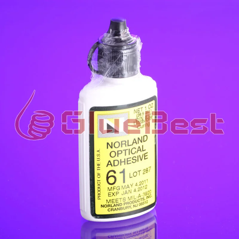 NORLAND 61, УФ-оптический агент для отверждения высокопроизводительного применения клейкой и покрытием, оригинальный продукт