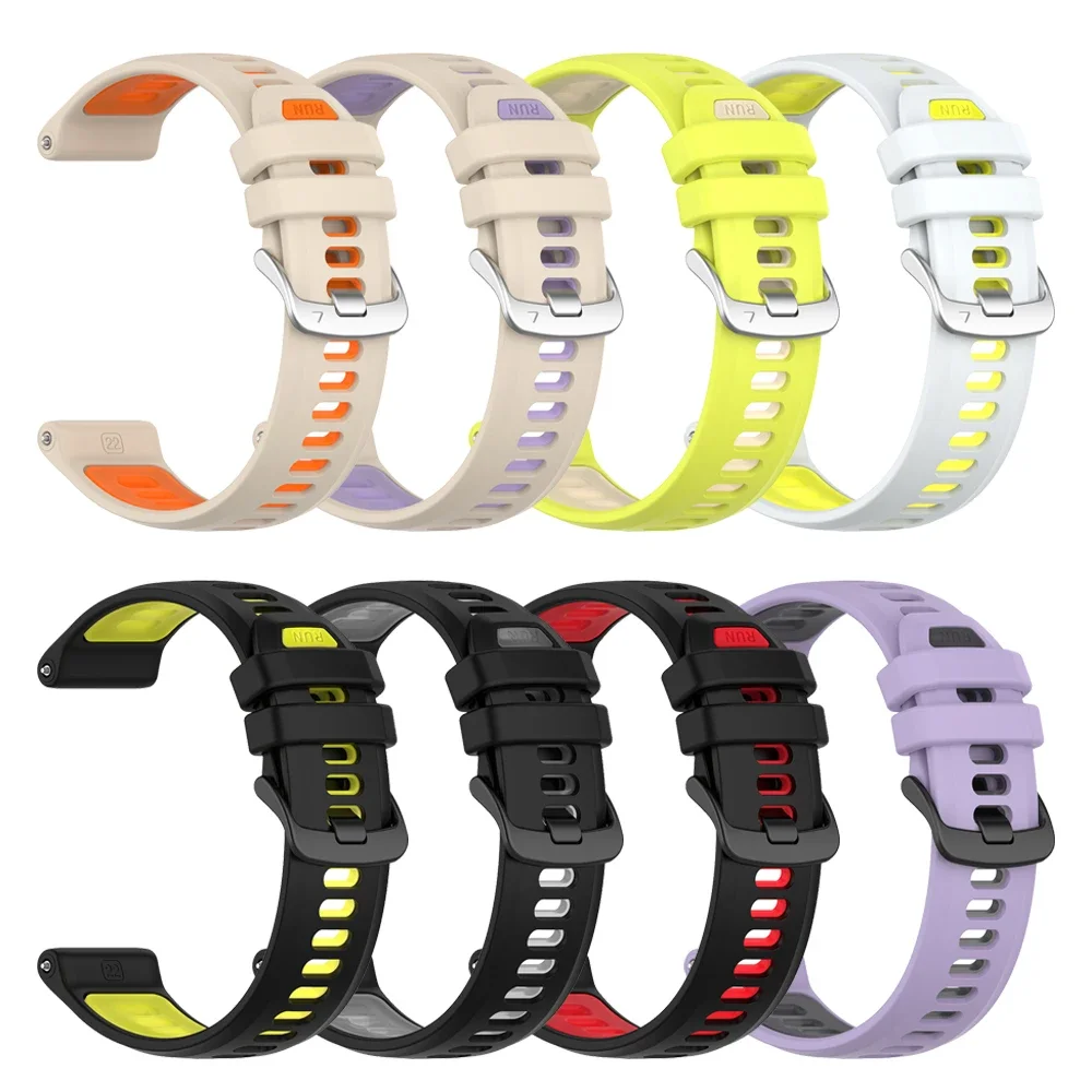 Официальный силиконовый мягкий ремешок 22 мм для умных часов Garmin Forerunner 970, браслет Forerunner 965 745 955 935 945, спортивный браслет