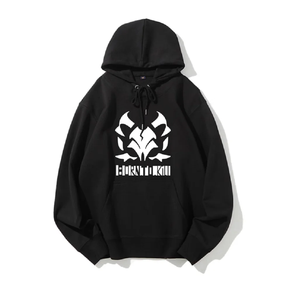 

Unisex Anime Onikata Kayoko Coat Casual Cotton Hooded Hoodie Pullover Sweatshirts