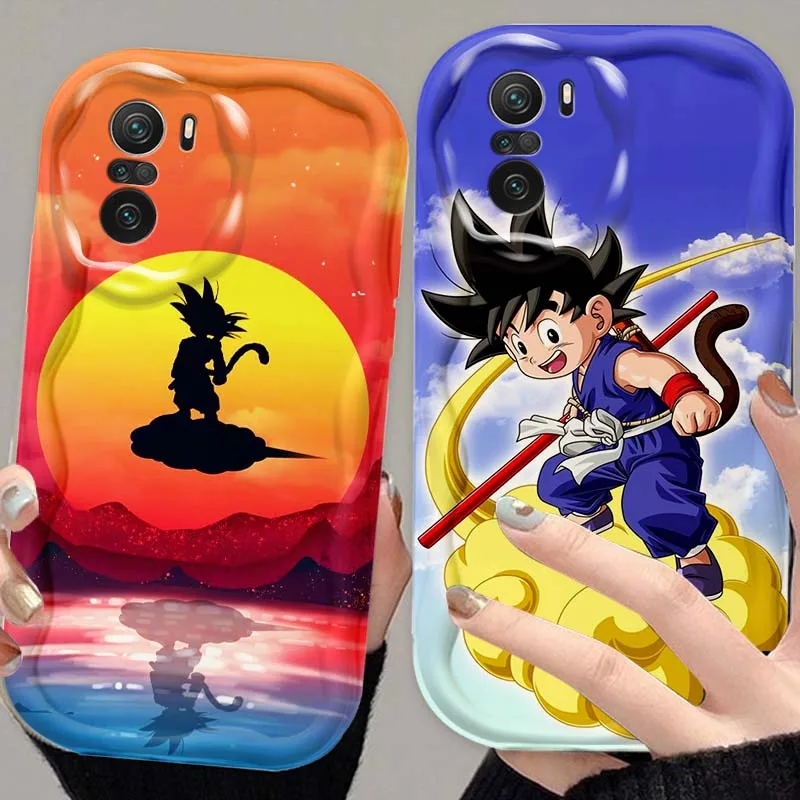

Creative Dragon Ball Goku Phone Case For Xiaomi Redmi 9T 9A 9 9C 10 10C 12 13 13C 14C A2 A1 Plus K30 K40 K60 5G Wave Oil