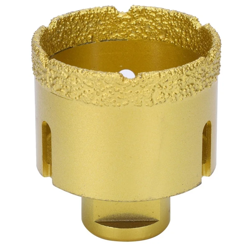 

Diamond Hole Saw Brazing Drill Bit Opener Drilling Marble Concrete Tools M14 55mm