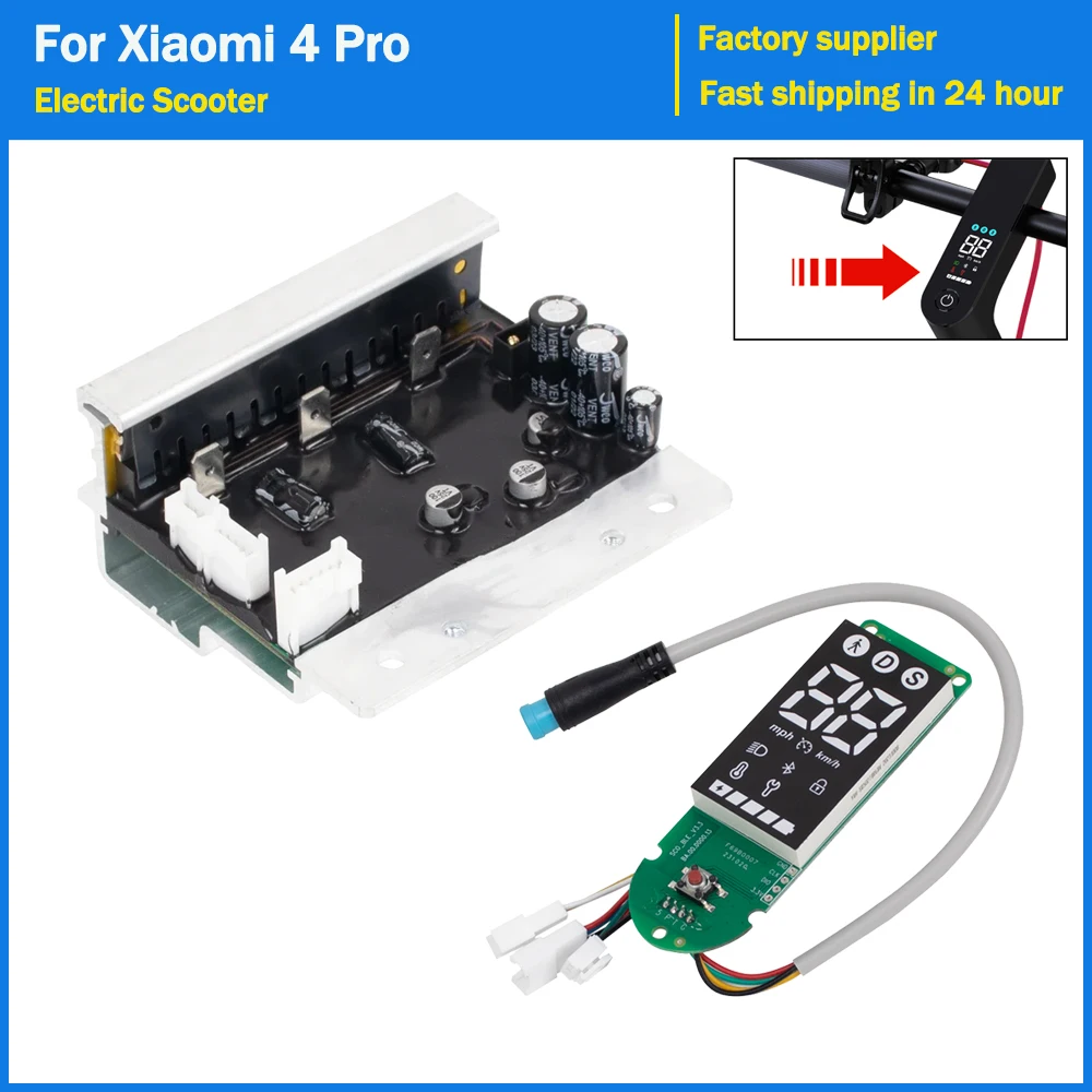 

4Pro Controller Circuit Board Display for Xiaomi 4 Pro Electric Scooter Motherboard Main Board Switchboard Dashboard Accessories
